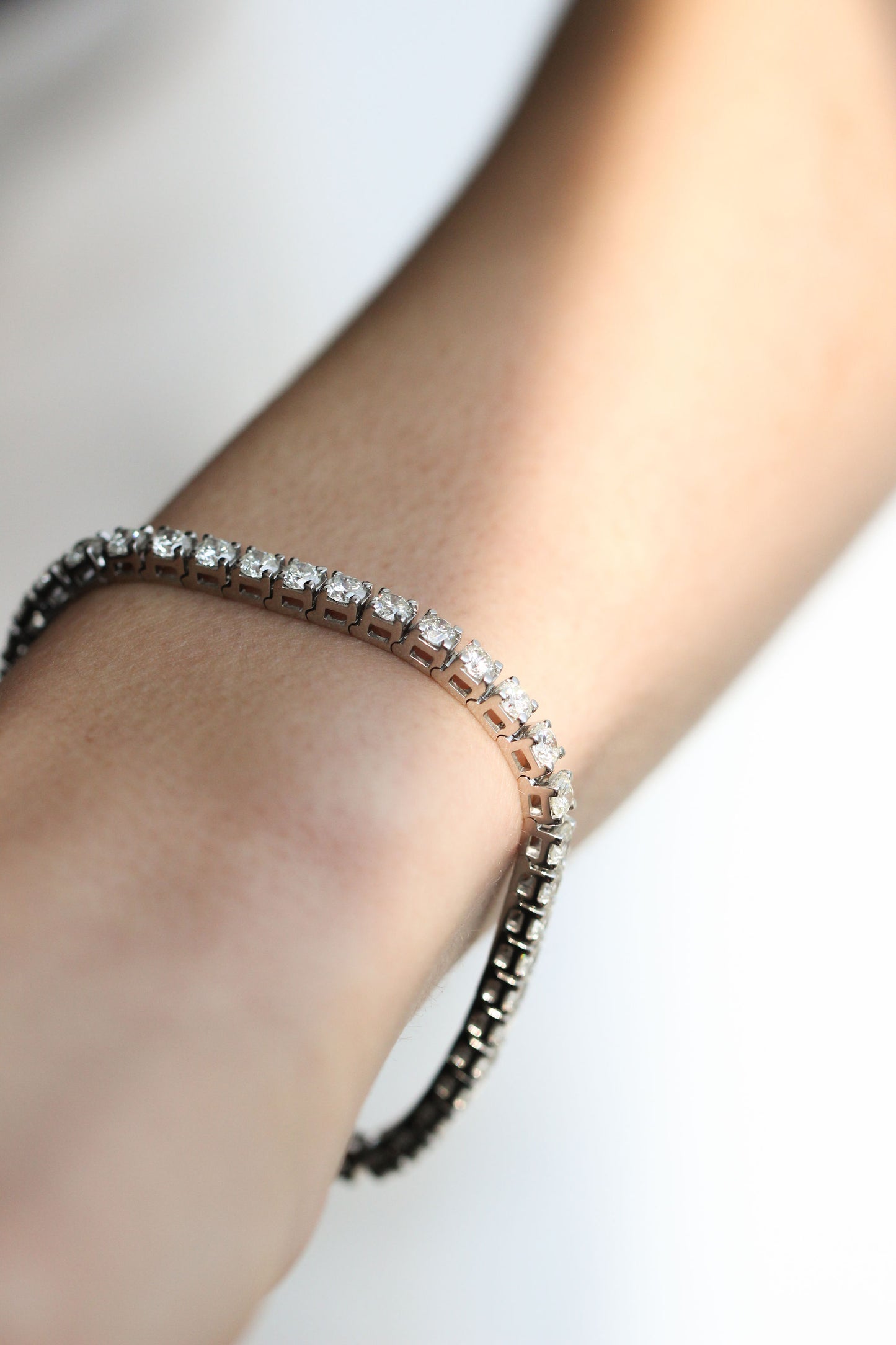 Tennis Bracelet de Diamante