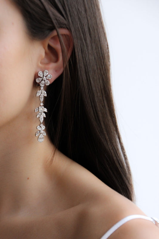 Drop Earrings de Diamantes